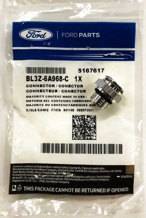Ford OEM Oil Tube Connector Ford BL3Z-6A968-C [Lot of 3] NOS