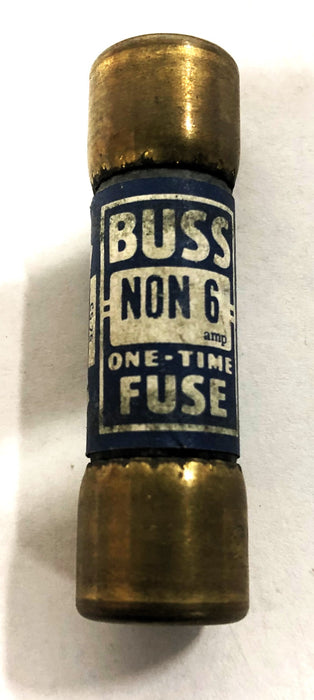 Bussmann 250V Fuses NON-15/NON-10/NON-6 [Lot of 12] NOS