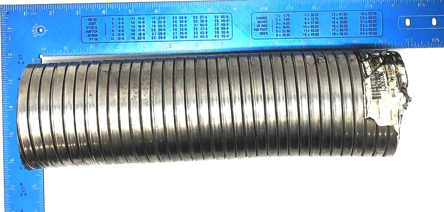 Fleetrite Approx 12-3/4" Compressed Length Down Spout Flexible Tube 320230C1 NOS