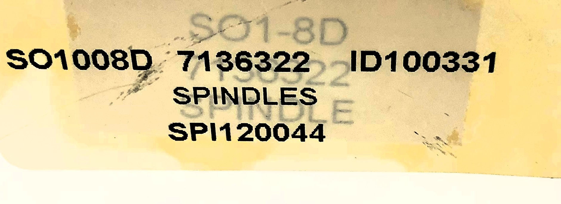 Hub Spindle For Open Date Printmaster 1000 Foil Magazine SPI120044 [Lot of 2]NOS