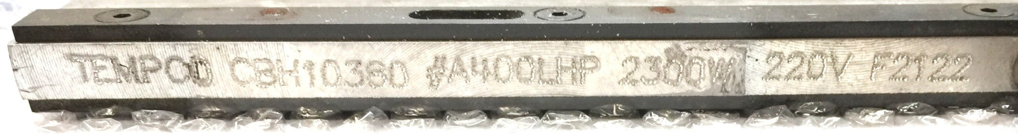 Tempco 2300W 9" x 10" x 1/2" 2-Prong Heat Plate/Platen Heater CBH10380 USED