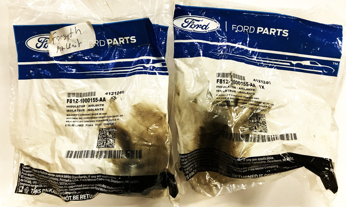 Ford OEM Front Insulator F81Z-1000155-AA [Lot of 2] NOS