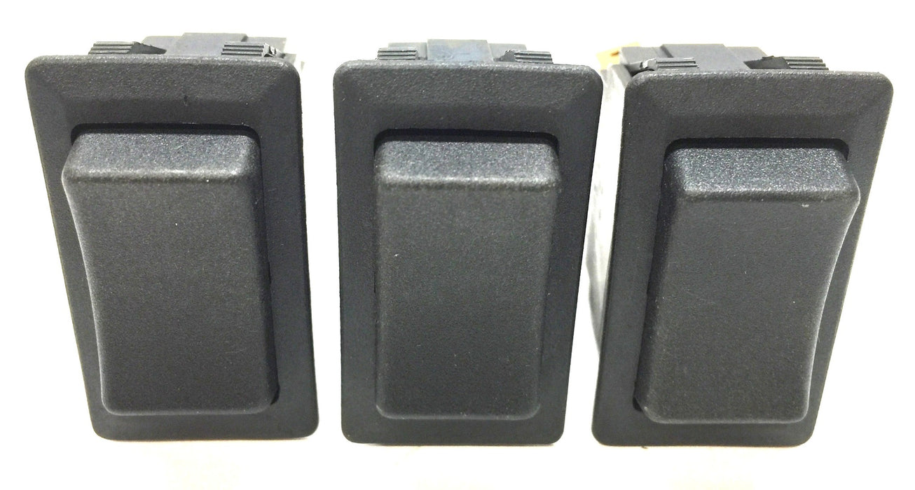 Cole Hersee 3-Blade Momentary Rocker Switch 58027-04 [Lot of 3] NOS