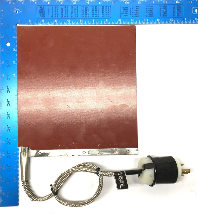 Tempco 2300W/220V 9" x 10" x 1/2" Heat Plate CBH10380 (A400LHP) USED