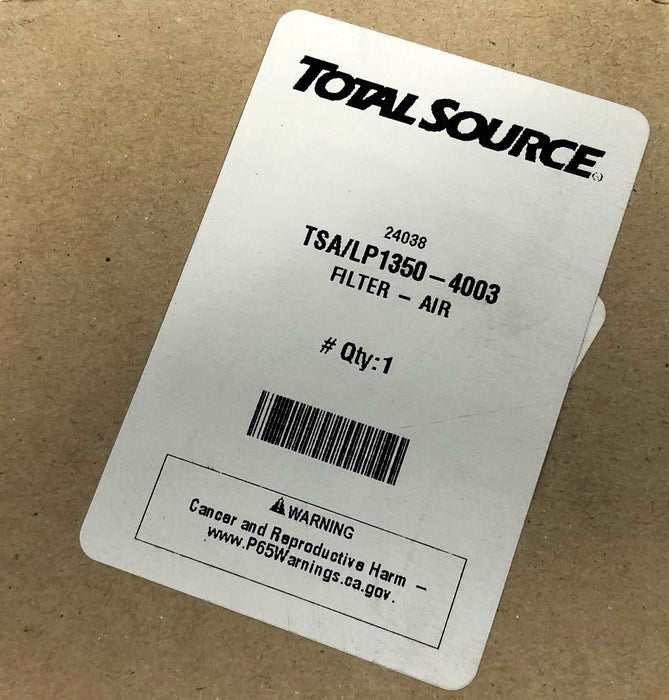 Total Source Air Filter LP1350-4003 NOS