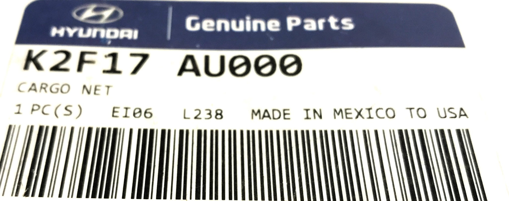 Hyundai Cargo Net K2F17 AU000 (K2F17AU000) NOS