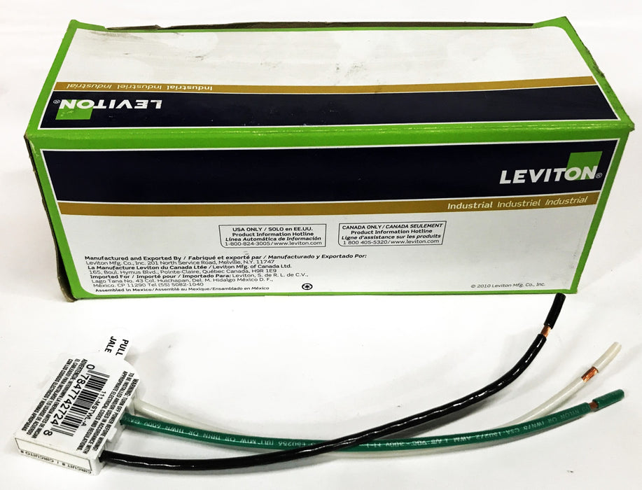 Leviton 20 Amp Right Angle Wiring Module 111-MSTWL-A [Box of 12] NOS