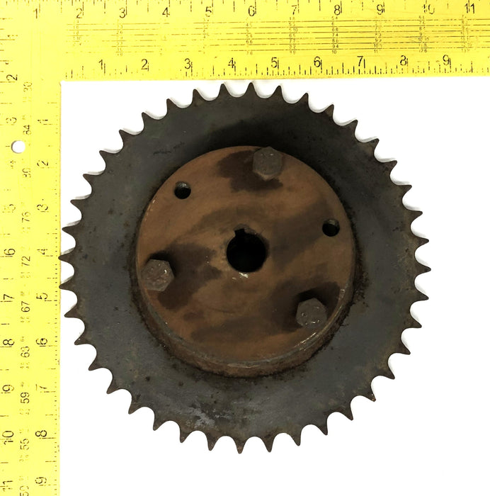 Browning 40 Tooth Roller Chain Sprocket With Split Bushing 50Q40 NOS