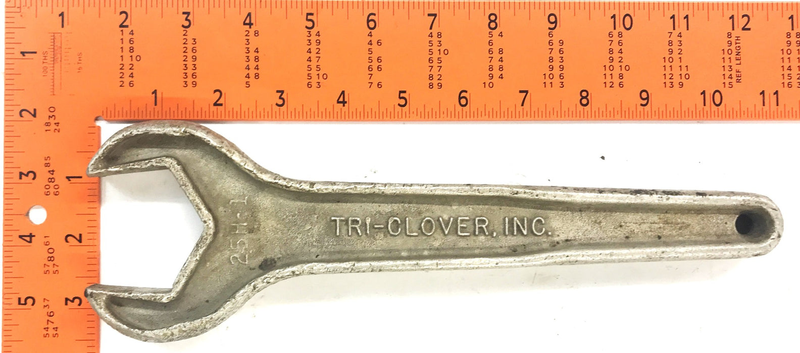 TRI-CLOVER Aluminum Dairy Wrench 25H-1 USED