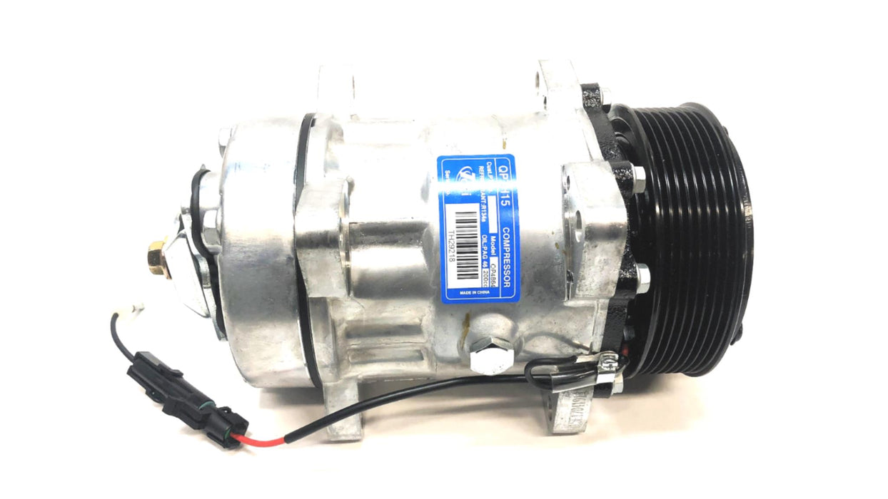 TCCI A/C Compressor QP7H15 (QP4864/QP7H15-4864) NOS