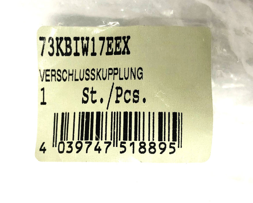 Parker Quick Coupling With ISO 73KBIW17EEX NOS