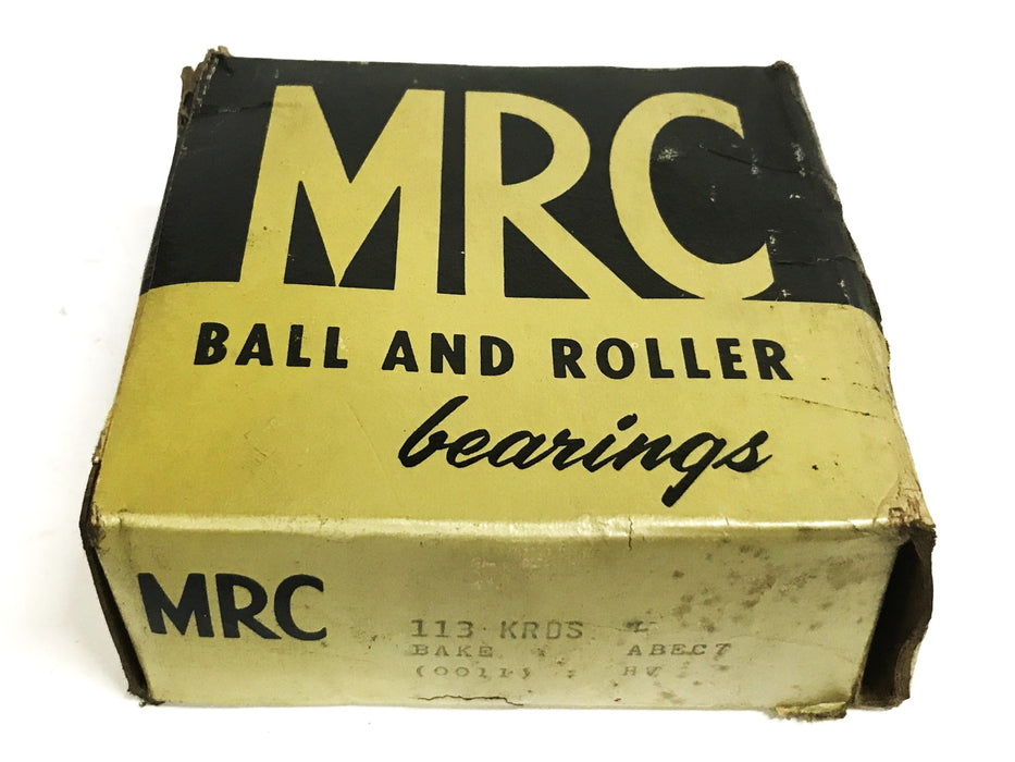 MRC Angular Contact Ball Bearing Matched Set 113KRDS-ABEC7 NOS