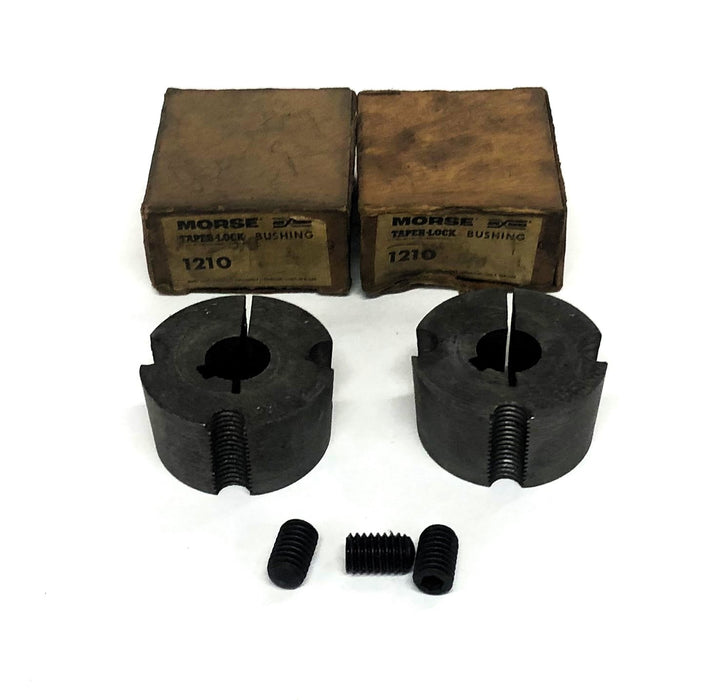 Morse Taper-Lock Split Bushing 1210X5/8 [Lot of 2] NOS