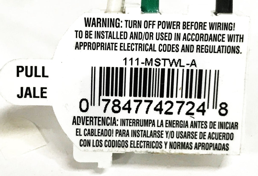 Leviton 20 Amp Right Angle Wiring Module 111-MSTWL-A [Box of 12] NOS