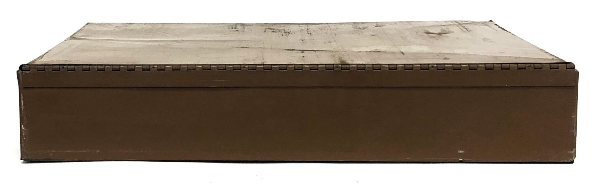 Unbranded Metal Tool Case With Dividers 18-1/8x12-1/8x3 Inch USED