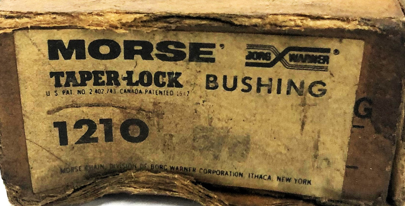 Morse Taper-Lock Split Bushing 1210X5/8 [Lot of 2] NOS