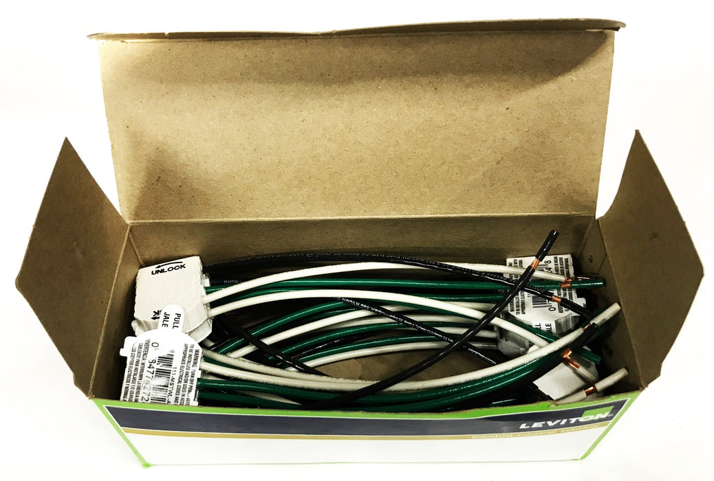 Leviton 20 Amp Right Angle Wiring Module 111-MSTWL-A [Box of 12] NOS