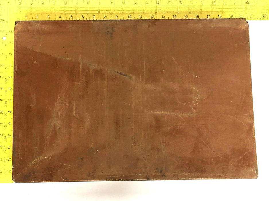 Unbranded Metal Tool Case With Dividers 18-1/8x12-1/8x3 Inch USED