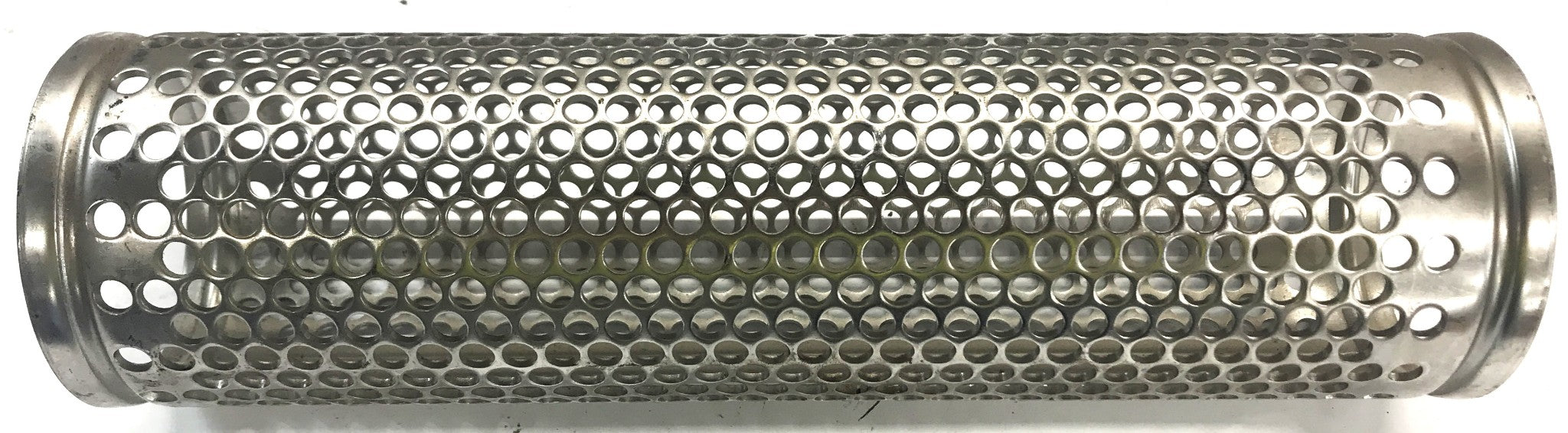 Unbranded Backup Tube Filter Strainer 0.250" Holes - 3" X 11" NOS