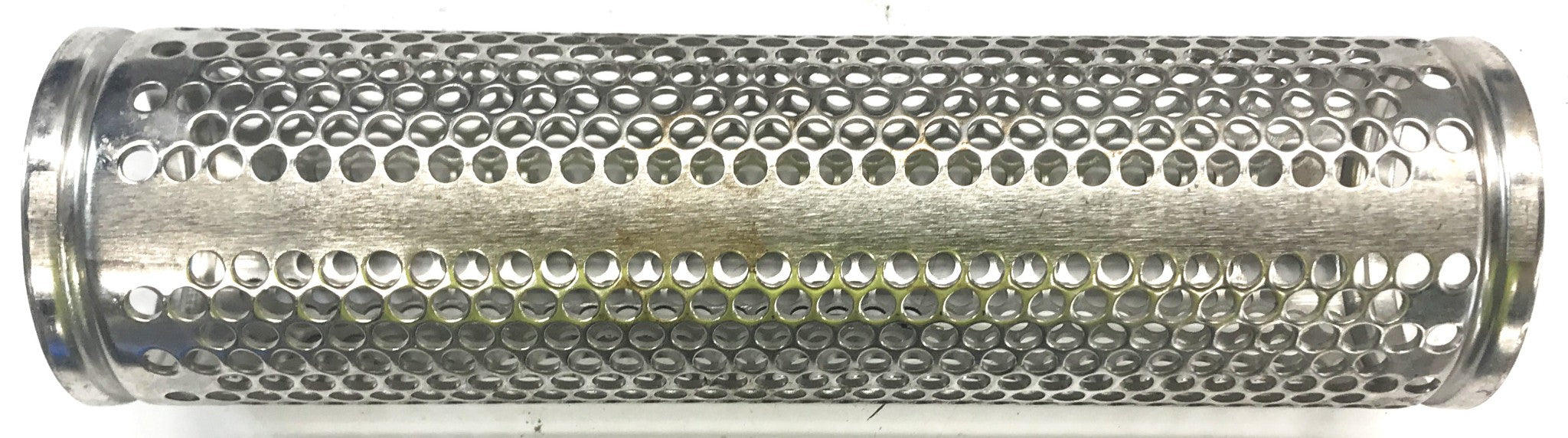 Unbranded Backup Tube Filter Strainer 0.250" Holes - 3" X 11" NOS