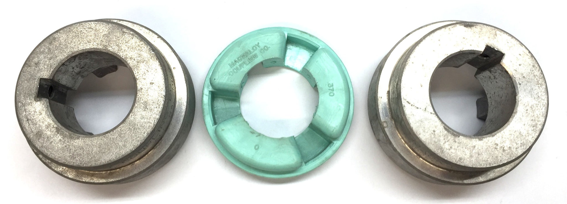 Magnaloy Model 300 Flexible Coupling Jaw Assembly(3pcs) USED