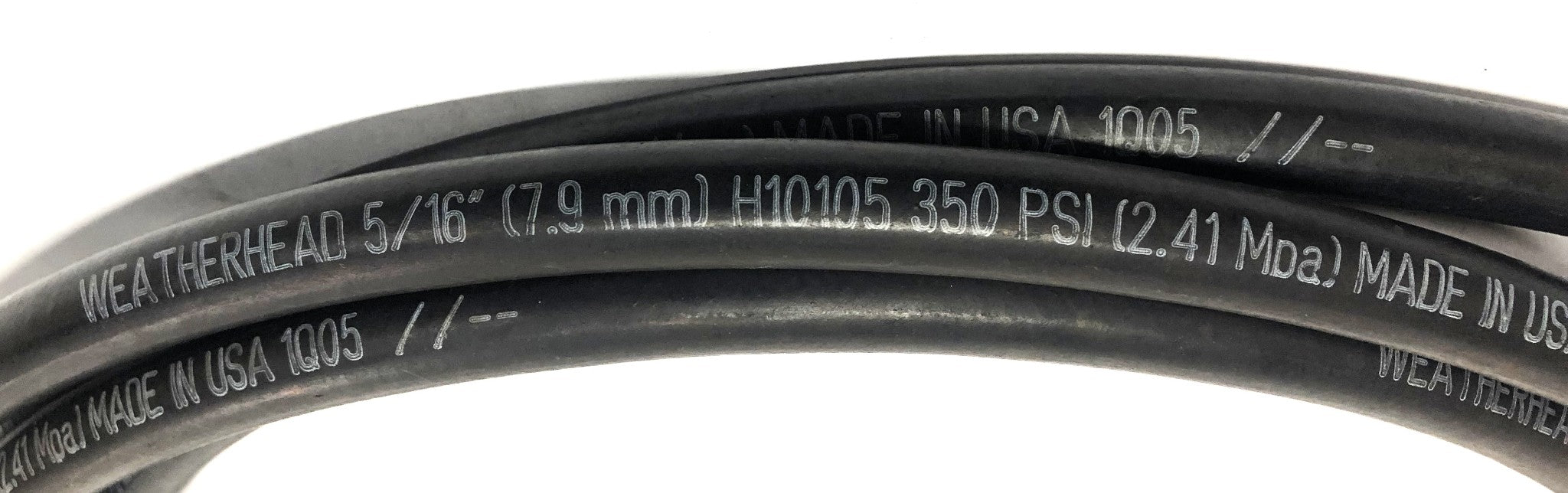 Weatherhead 34 Foot 5/16 Inch 350psi Lock On Hose H10105 [Lot of 2] NOS