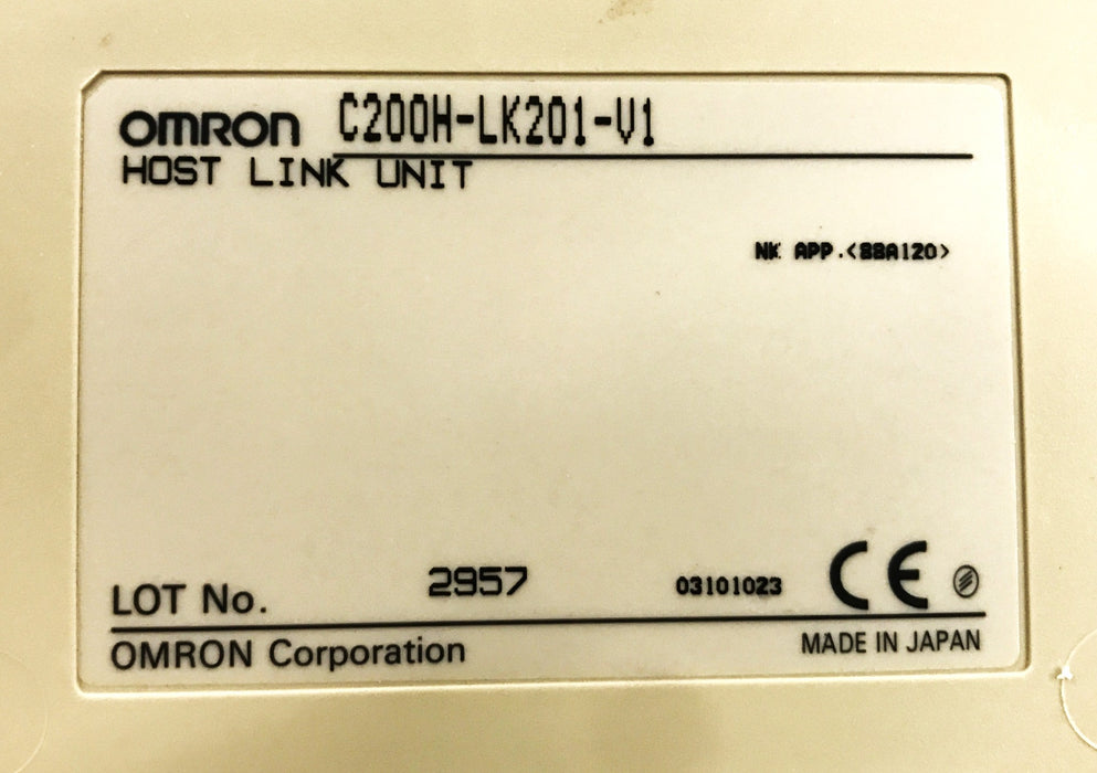 Omron PLC Module C200H-LK201-V1 NOS