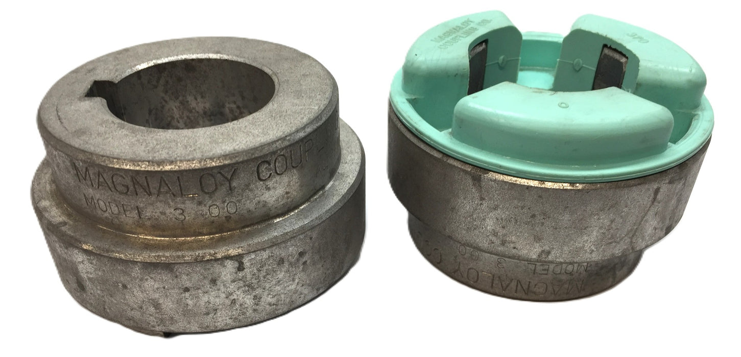 Magnaloy Model 300 Flexible Coupling Jaw Assembly(3pcs) USED