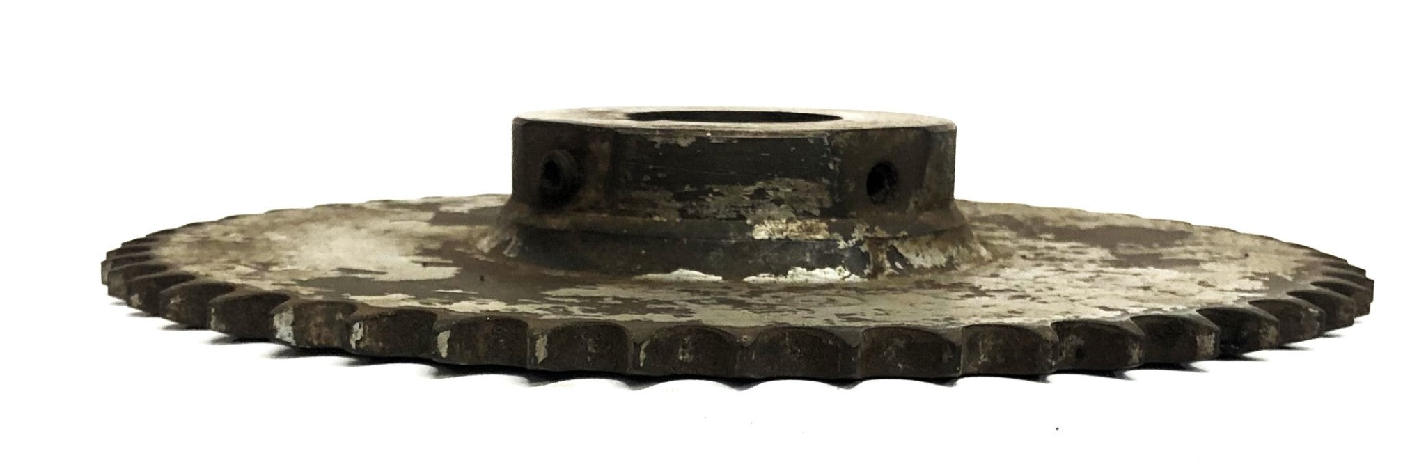 Unbranded 48 Tooth 1.76IN Bore 0.39IN Keyway Roller Chain Sprocket B-548 USED