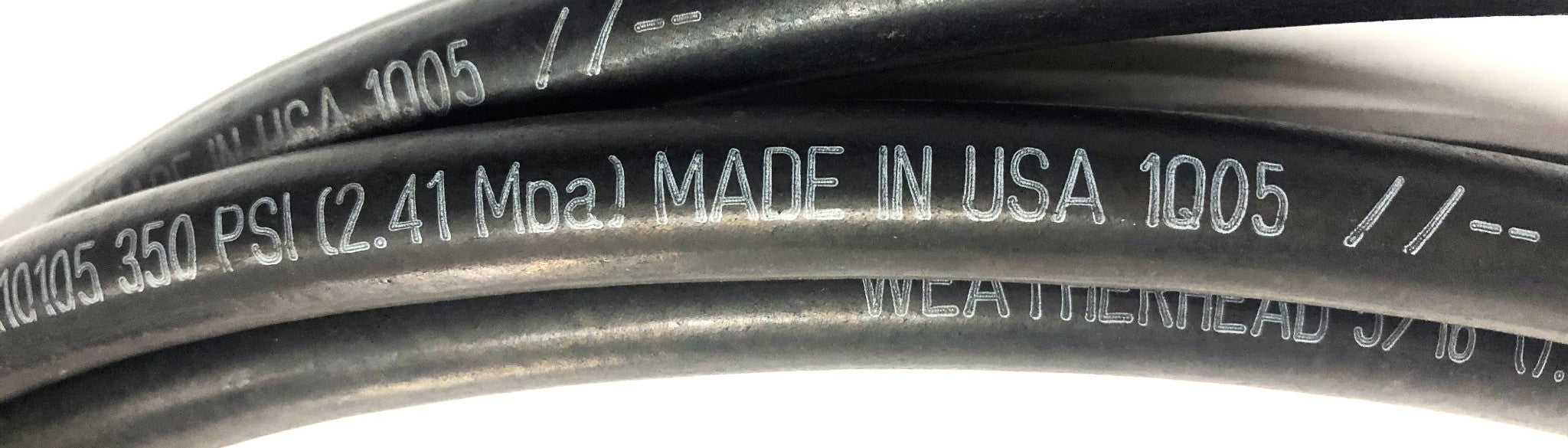 Weatherhead 34 Foot 5/16 Inch 350psi Lock On Hose H10105 [Lot of 2] NOS