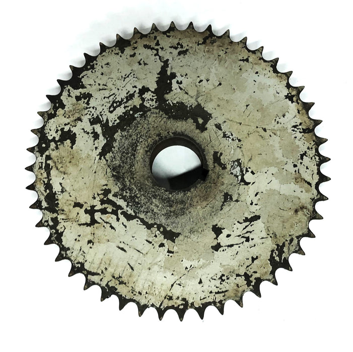Unbranded 48 Tooth 1.76IN Bore 0.39IN Keyway Roller Chain Sprocket B-548 USED