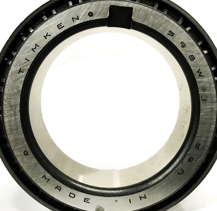 Timken Notched Tapered Roller Bearing Cone 598W NOS