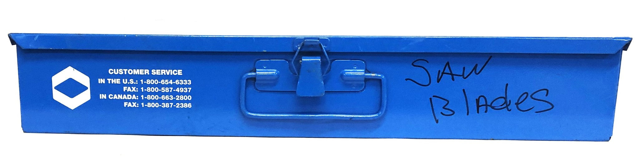 Durham Manufacturing Latching Metal Tool Case With Dividers 18x12x3 Inch USED