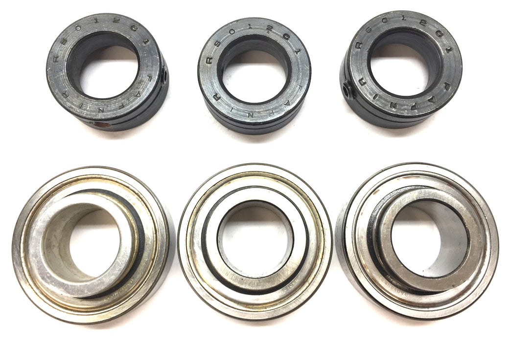 Fafnir Sealed Roller Bearing RA012NPP2 (No Box) w/Collar(RS012C1) [Lot of 3] NOS