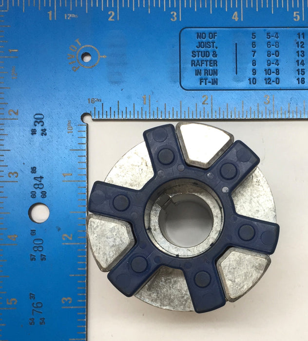 Lovejoy AL100 .750 3/16x3/32KW Coupling Hub w/Insert 17920 USED