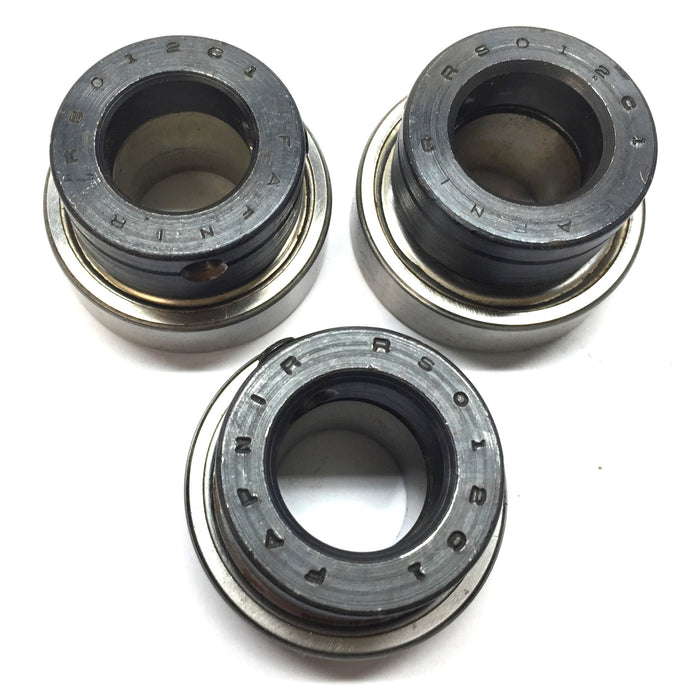 Fafnir Sealed Roller Bearing RA012NPP2 (No Box) w/Collar(RS012C1) [Lot of 3] NOS