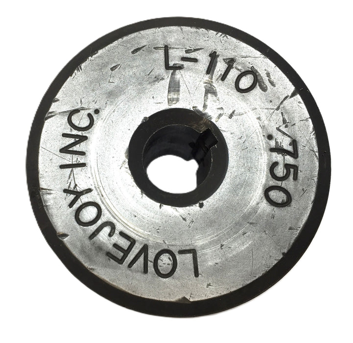 Lovejoy L110 3/16" x 3/32"KW Coupling Hub L-110 .750 USED