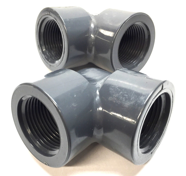 Spears 1" 90-Degree SCH 80 PVC Elbow ZZILI3 [Lot of 2] NOS