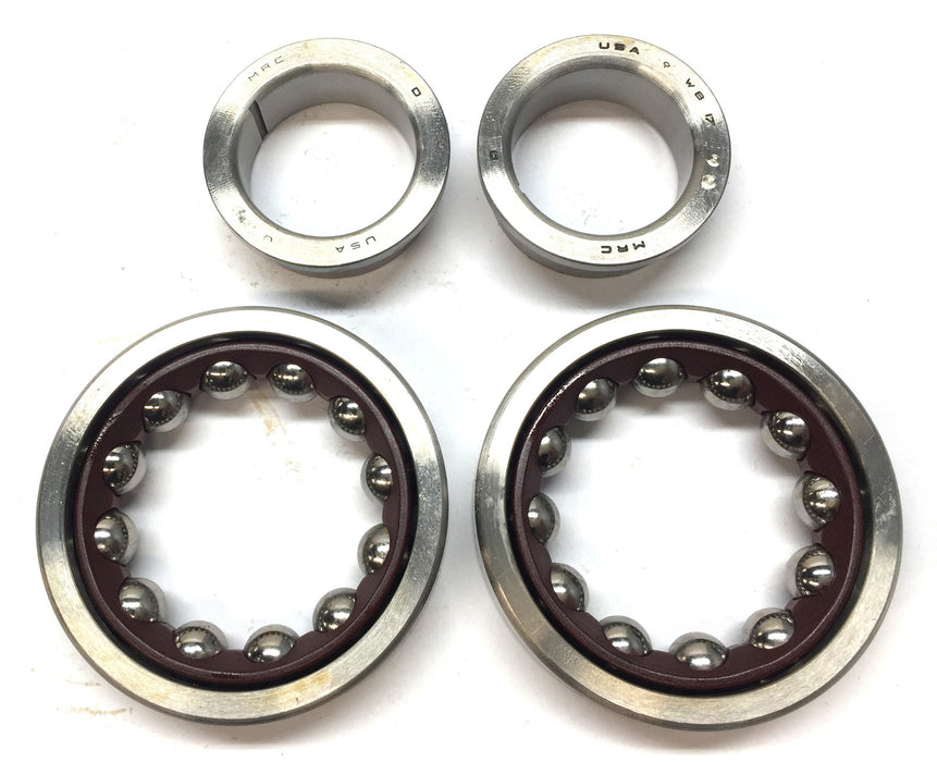 MRC Duplex Precision Single Row Ball Bearing Set (2pcs) X057RBDS NOS