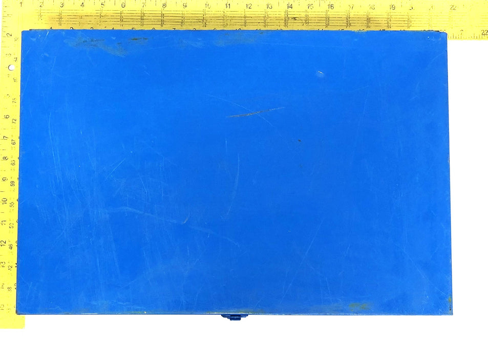 Durham Manufacturing Latching Metal Tool Case With Dividers 18x12x3 Inch USED