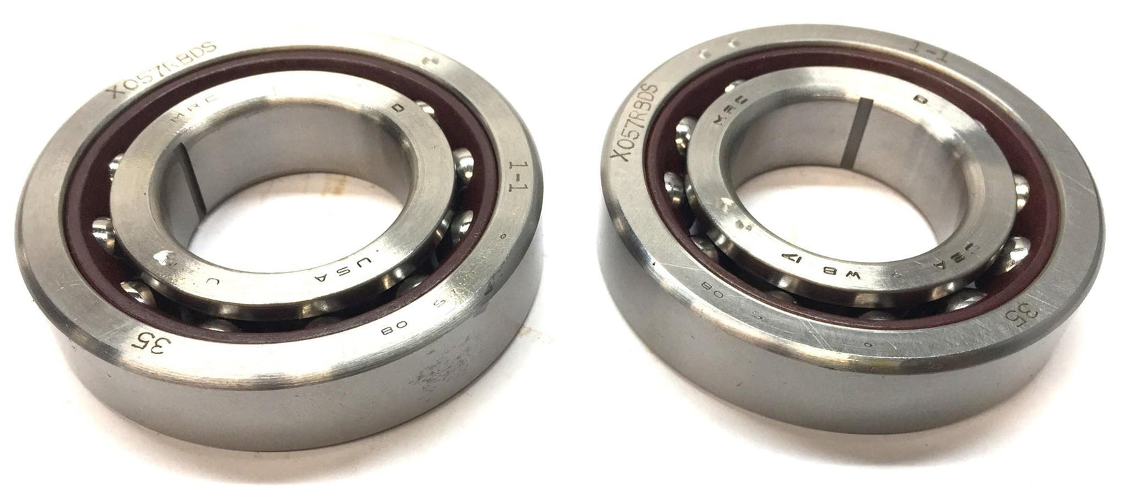 MRC Duplex Precision Single Row Ball Bearing Set (2pcs) X057RBDS NOS