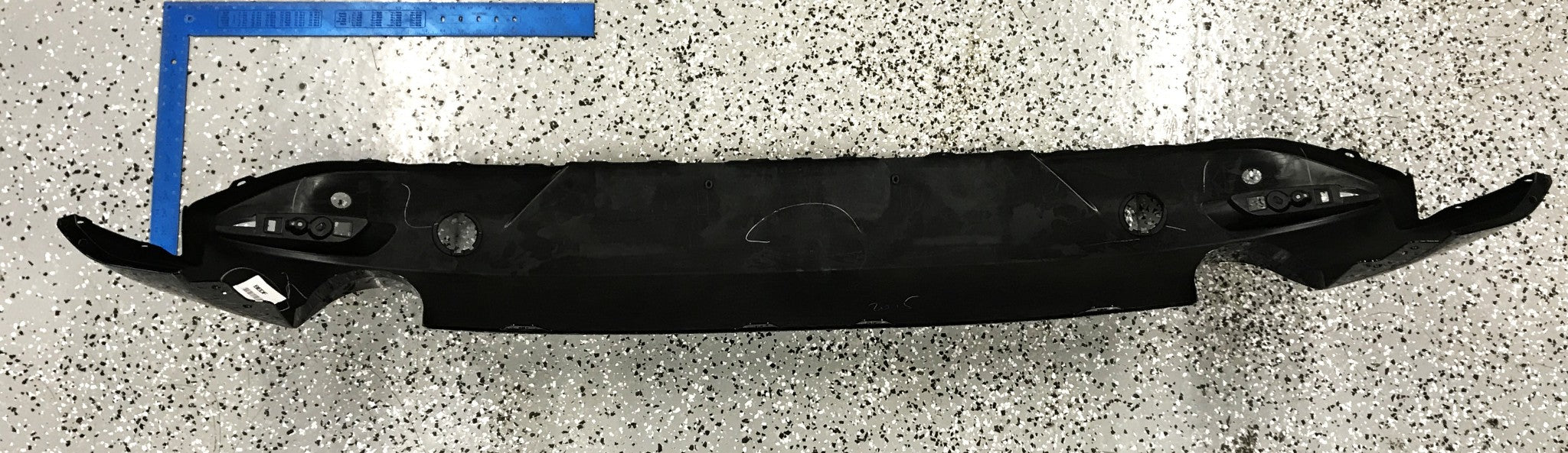 Hyundai Bumper Rear Lower Cover BCKN-50-222 (NOS)