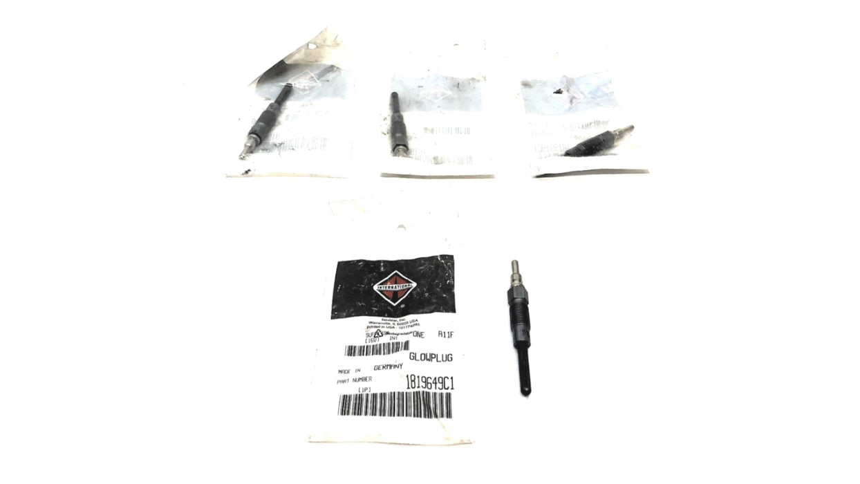 International Glow Plug 1819649C1 [Lot of 4] NOS