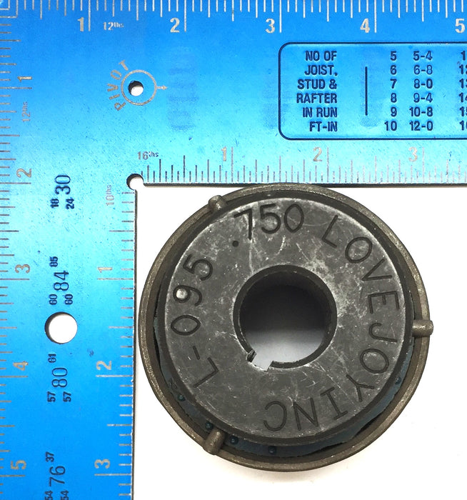 Lovejoy L095 Coupling Hub Assembly L-095 .750 (LS-090/095) 71679 USED
