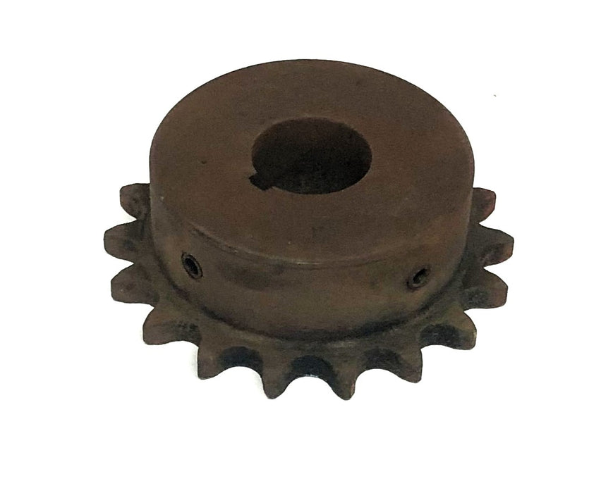 Martin 18 Tooth 0.87 Inch Bore Roller Chain Sprocket 41B18 NOS