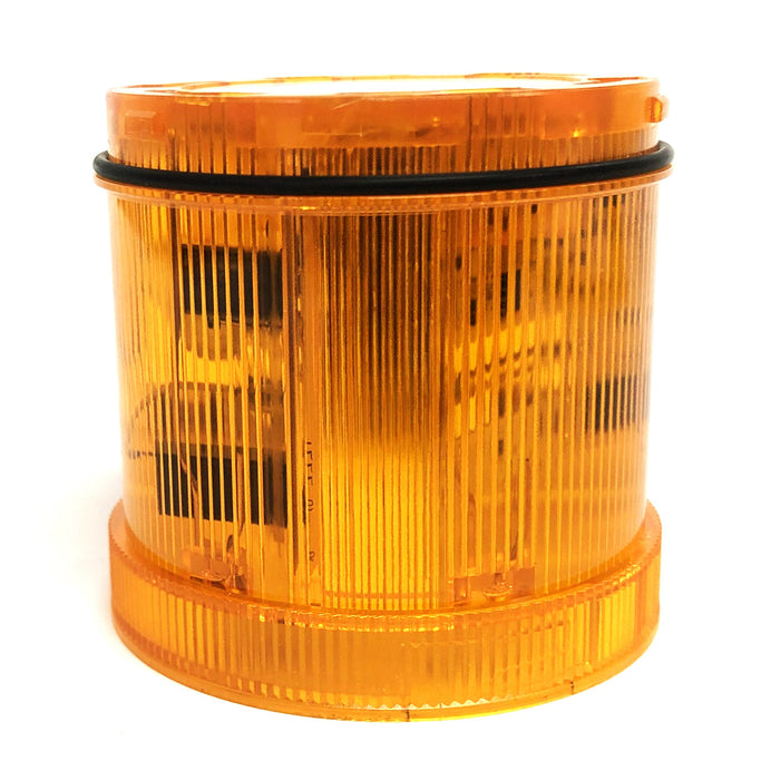 Werma 24VDC Amber Flashing Light Element 643 300 55 NOS
