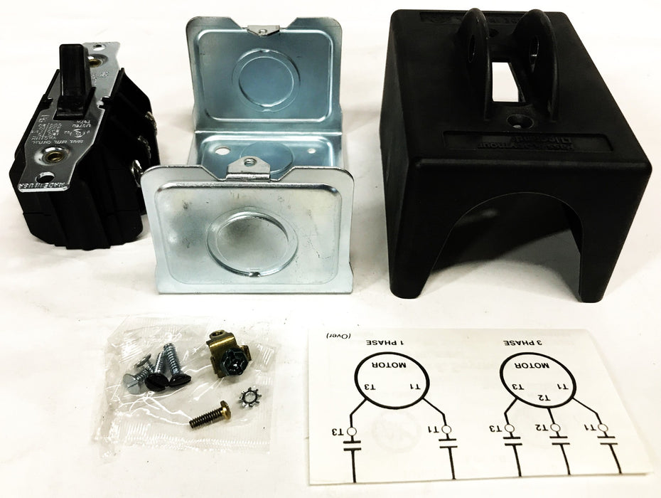 Pass & Seymour 3-Pole 3-Phase Manual Controller 7813-P NOS