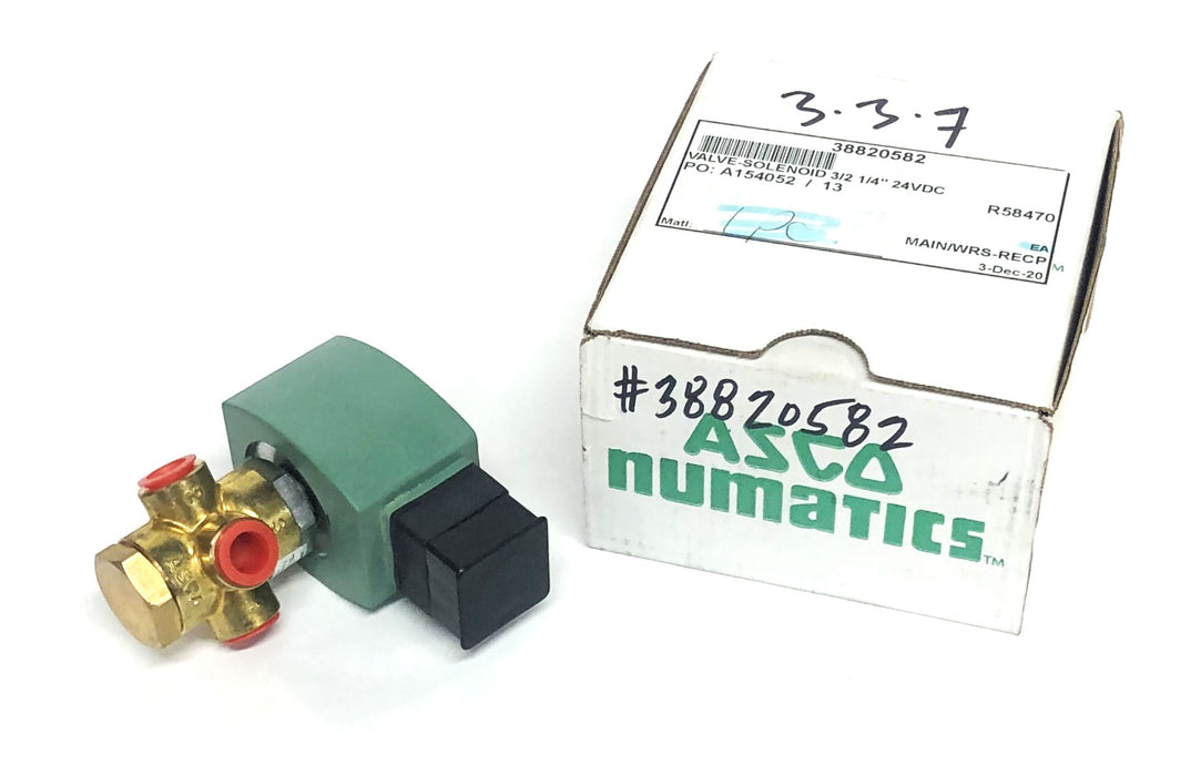 ASCO Red Hat II 3-Way Solenoid Valve SC8320G184 NOS