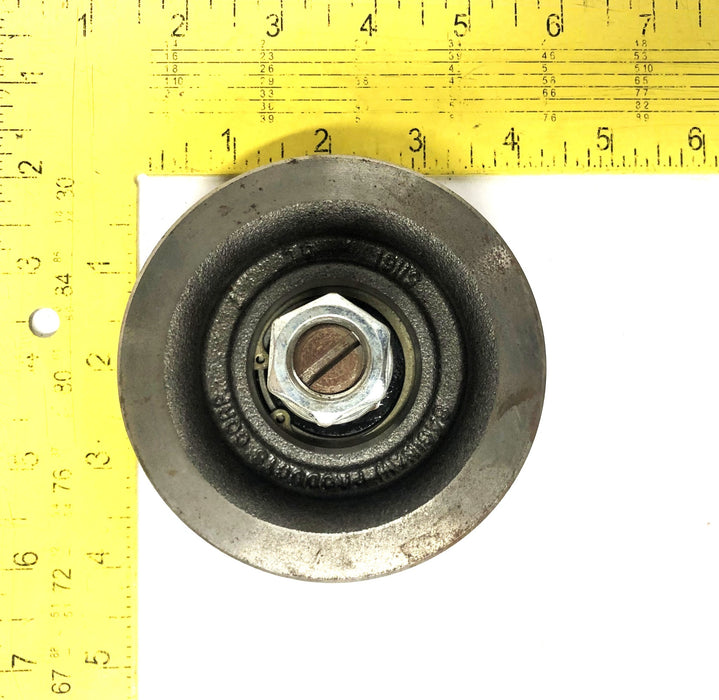 Saginaw Products Corp 4 Inch Trolley Wheel Assembly 51161-X USED