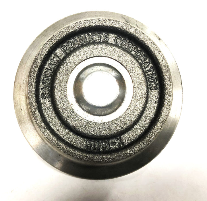 Saginaw Products Corp 4 Inch Trolley Wheel Assembly 51161-X NOS